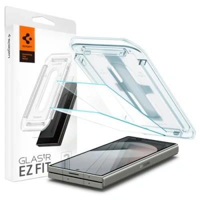 Bild av Spigen EZ Fit Härdat Glas Clear Skärmskydd Samsung Galaxy Z Fold 6 Två Paket