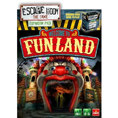 Bild av Escape Room: Spelet Välkommen till Funland Expansion Pack Brädspel För vuxna 3 5 spelare Åldrar 16+