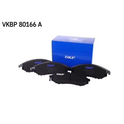 Bild av SKF VKBP 80166 A Jeu de plaquettes frein avec indicateur d&#039;usure NISSAN: Pathfinder 3, Murano I, INFINITI: FX SUV, G Coupe