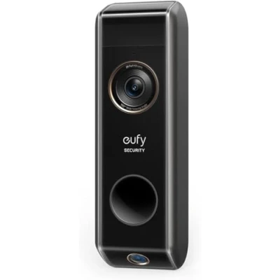 Bild av eufy Security Video Doorbell S330 Dual Camera (med batteri), extra kamera, batteridriven videodörrklocka, rörelsesensor, paketdetektering, 2K HD, avgiftsfri användning