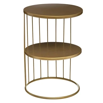 Bild av Atmosphera Kaffe Bord Kobu 52x36x36 Cm Guld
