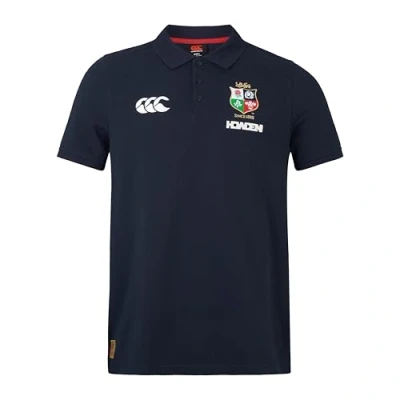 Bild av Canterbury herr brittisk och irländsk lejon piké t shirt, mörk safir, X Small