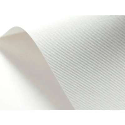 Bild av Netuno 20 x strukturkartong vit ribbad DIN A4 21 29,7 cm 246 g elfenbenskartong ultra präglingskartong hantverkskartong strukturerat papper tryckbart för visitkort inbjudningskort certifikat
