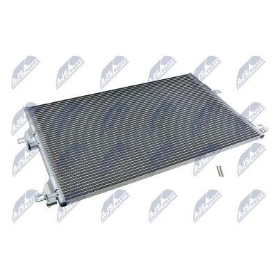 Bild av NTY CCS RE 011 Condenseur De Clim sans déshydrateur Aluminium 698 R 134a RENAULT: ESPACE 4