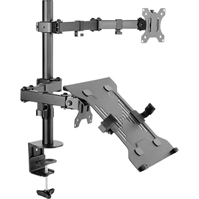 Bild av SpeaKa Professional SP MM 302 2x Monitorfäste 33,0 cm (13) 81,3 (32) Svart Tilt + Svängbar, Justerbar i höjd, Vr