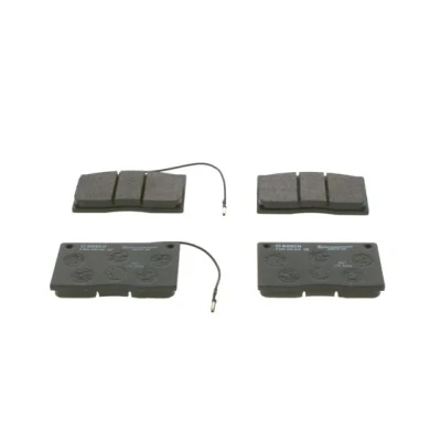 Bild av BOSCH 0 986 460 932 Jeu de plaquettes frein Low Metallic contact signal d&#039;usure inclus avec instructions montage
