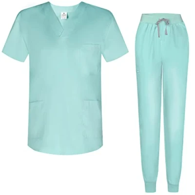 Bild av MISEMIYA Sanitära pyjamas Set uniformer Unisex Medicinska 817 8316, Turkos, XS