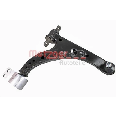 Bild av METZGER 58118502 Bras de suspension avec rotule suspension, support en caoutchouc Essieu avant droit barre oscillant transversal