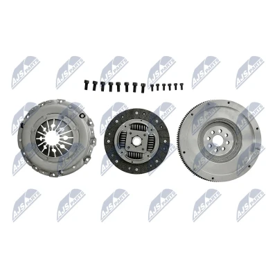 Bild av NTY NZS PL 000 kit d&#039;embrayage avec mécanisme d&#039;embrayage, sans butée hydraulique volant moteur, de vis, disque