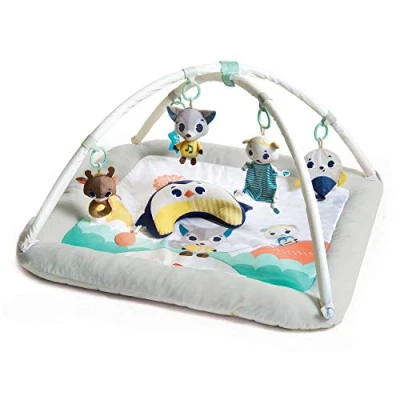 Bild av Tiny Love Plush Gymini, Soft Playmat, Musical Activity Gym, Suitable from Birth, 0 Month+, 93 x 85 49 cm, Polar Wonders