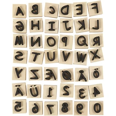 Bild av Creativ Company Foam Stamp Set 42pcs.
