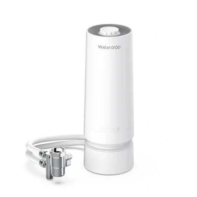 Bild av Waterdrop WD CTF 06 Vattenfilter för Bänkskiva, 4000 Gallons Kranvattenfilter Kran med Påminnelse om Filterlivslängd, Minskar TungmetallerD, ålig Lukt och 99% Klor (1 Filter Ingår)