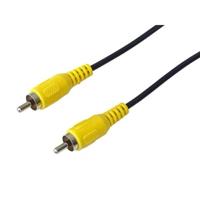 Bild av PremiumCord Cinch kabel 1,5 m, 1 x RCA kontakt till 1x kontakt, Audio Video anslutningskabel färg svart m