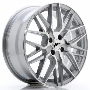 Bild av Japan Racing JR28 Silver Machined Face 7x17 4/100 ET40 B67.1
