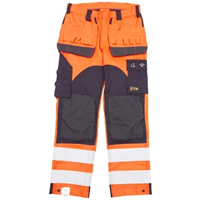 Bild av BYXA 1589 1513 MULTINORM INHER VARSELORANGE/MARINBLÅ C50 Beijerbygg Byggmaterial