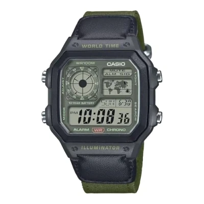 Bild av Casio Digitalklocka, Storlek: One Size, Grün
