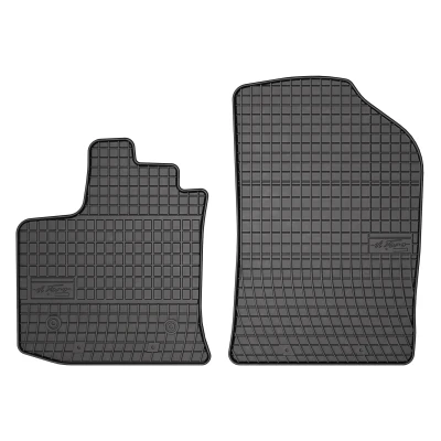 Bild av FROGUM 542667 Ensemble de tapis sol Caoutchouc avant 2 noir Sur mesure DACIA: Dokker Break