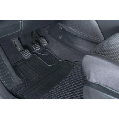Bild av WALSER Easyfit 28017 Ensemble de tapis sol Caoutchouc avant et arrière 4 noir Adaptation universelle