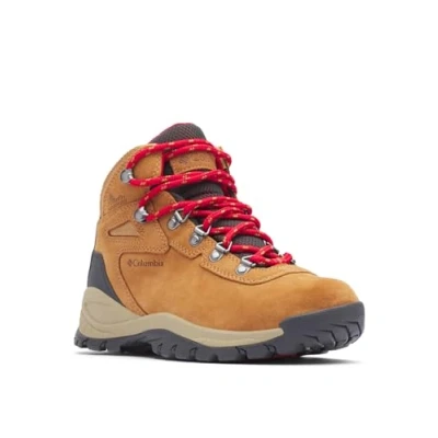 Bild av Columbia Newton Ridge PLUS Waterproof Amped Hikingskor, Storlek: 36.5, Elk/ mountain red Skinn/syntet