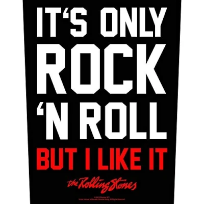 Bild av The Rolling Stones Back Patch: It&#039;s Only Rock N&#039; Roll