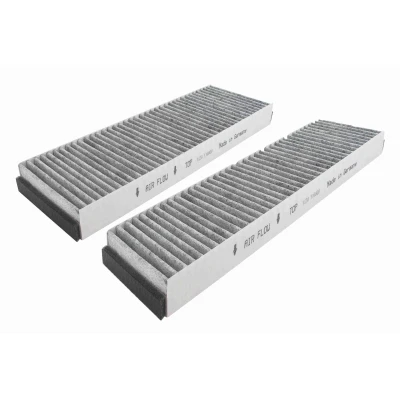 Bild av VEMO V10 31 5002 Filtre d&#039;habitacle Cartouche filtrante 312, 307 99 30 Charbon actif Qualité originale AUDI: A6 C6 Avant, Berline