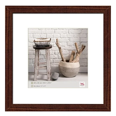 Bild av walther design HO440N träram, 1 (40 x 40 cm), nötsträd