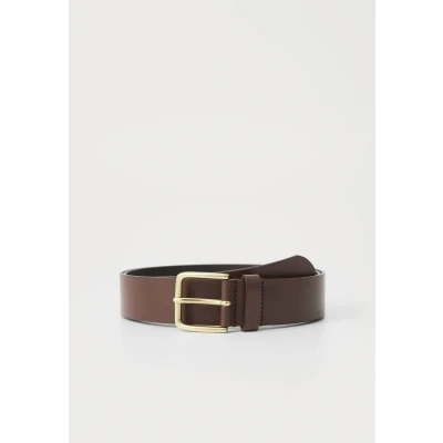 Bild av GANT Läderbälte för män, Soil Brown, Standard, one size