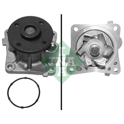 Bild av INA 538 0592 10 Pompe à eau avec joint d&#039;étanchéite pour système dentrainement courroie trapézoïdale nervures MITSUBISHI: ASX SUV, COLT 6