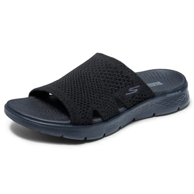 Bild av Skechers dam GO Walk Flex Sandal ELATION, 0, Mauve Textile, 38 EU