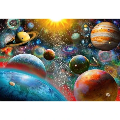 Bild av Ravensburger Puzzle 19858 Planeter 1 000 bitar pussel för vuxna och barn från 14 år, med rymdmotiv