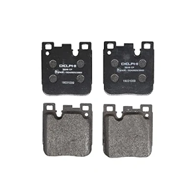Bild av DELPHI LP3249 Jeu de plaquettes frein préparé pour indicateur d&#039;usure sans tôle anti bruit accessoires BMW: 3 Berline, 2 Coupe, 4 Coupe