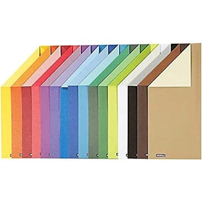 Bild av Creativ Company Colobar Paper Color A4 100gr 16 Sheets