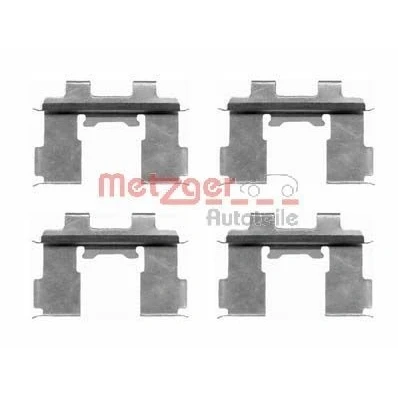 Bild av METZGER 109 1630 Kit d&#039;accessoires, plaquette de frein à disque
