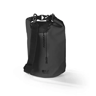 Bild av #DoYourOutdoor Dry Bag väska Vattentät ryggsäck &amp; packsäck 2 l 5 10 20 30 torrväska i stilar och många färger Perfekt för båt, kajak, fiske camping, svart, 5L,