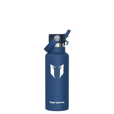 Bild av Super Sparrow Vattenflaska 500ml Rostfritt Stål Metallflaska Termos Standard Mun Giftfri BPA Fri Perfekt Som Sportflaska