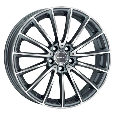 Bild av MAK Komet Gunmetal Machined Face 7.5x17 5/112 ET40 B66.6