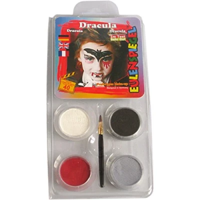 Bild av Eulenspegel 204030 proffs sminkfärger sminklampset, motiv dracula, 1 pack (1 x 5 stycken)