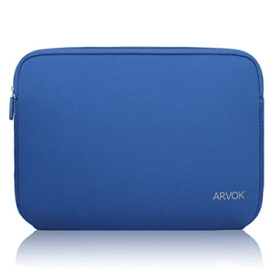 Bild av Arvok 11 11,6 12 neopren bärbar datorväska väska för Chromebook Ultrabook Netbook surfplatta (mörkblå)