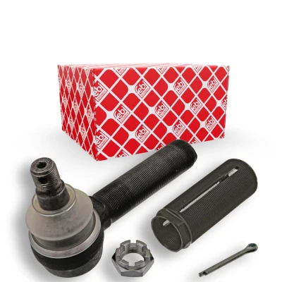 Bild av FEBI BILSTEIN 44523 Rotule de direction 26 Essieu avant gauche, droit avec douille, manchon fileté, goupille ecrou crénelé