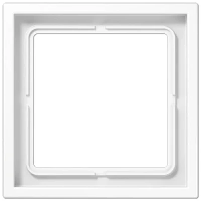 Bild av Jung LS Zero ram 1 element 81 x mm serie Termoplastico alpinvit