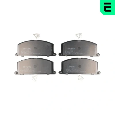 Bild av OPTIMAL BP 09348 Jeu de plaquettes frein Essieu avant avec indicateur d&#039;usure TOYOTA: Celica V Coupe, Corolla VIII Liftback, Starlet 3/5 portes