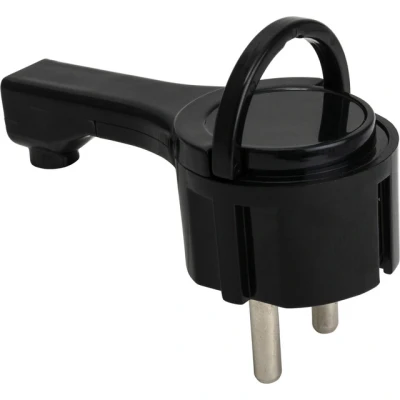 Bild av Platt stickpropp Jordad Svart
