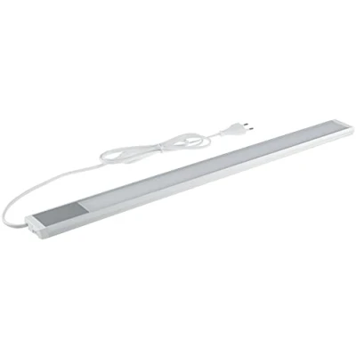 Bild av ChiliTec LED underbyggd lampa, ljuslist, 60 cm, 10 watt, 1 430 lumen, 230 V, 1,5 m kabel med strömbrytare, belysning för kök, arbetsyta, st, ljus, neutral vit