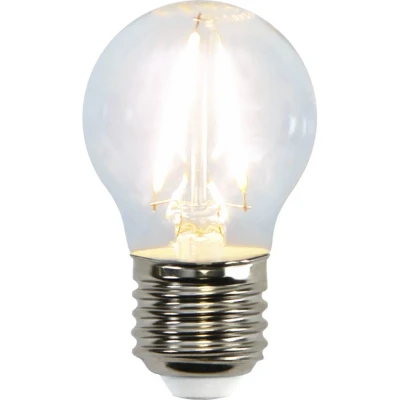 Bild av STAR TRADING LED minigloblampa E27 G45 2W 2 700 K filament