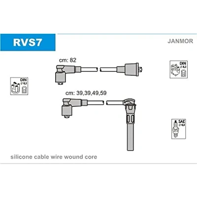 Bild av JANMOR RVS7 Jeu De Fils d&#039;Allumage ROVER: 200 Cabriolet