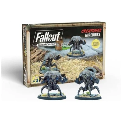 Bild av Modiphius Entertainment Fallout Wasteland Warfare Creatures: Mirelurks Miniatures Unpainted