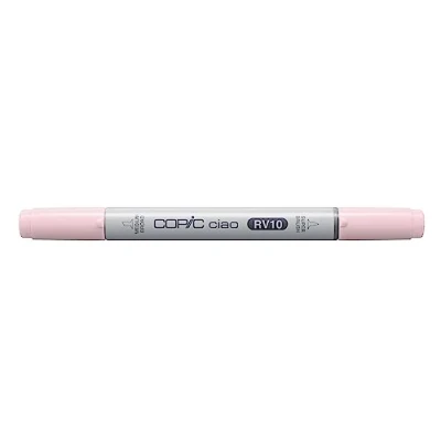 Bild av COPIC Ciao märkpenna typ RV 10, Pale Pink, mångsidig layoutmärkpenna med en medelbred och penselspets
