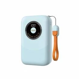 Bild av Dudao solcellsladdare med Lightning, microUSB och USB C kablar 20.000 mAh