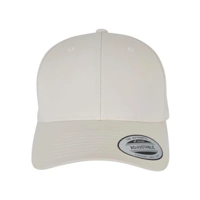 Bild av Flexfit Curved Classic Snapback Keps, Storlek: One Size, Mink beige