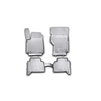 Bild av Element EXP.NLC.51.32.210kh god passform premium antirutor gummimatta dörrmattor för VW Amarok år: 1020, svart,